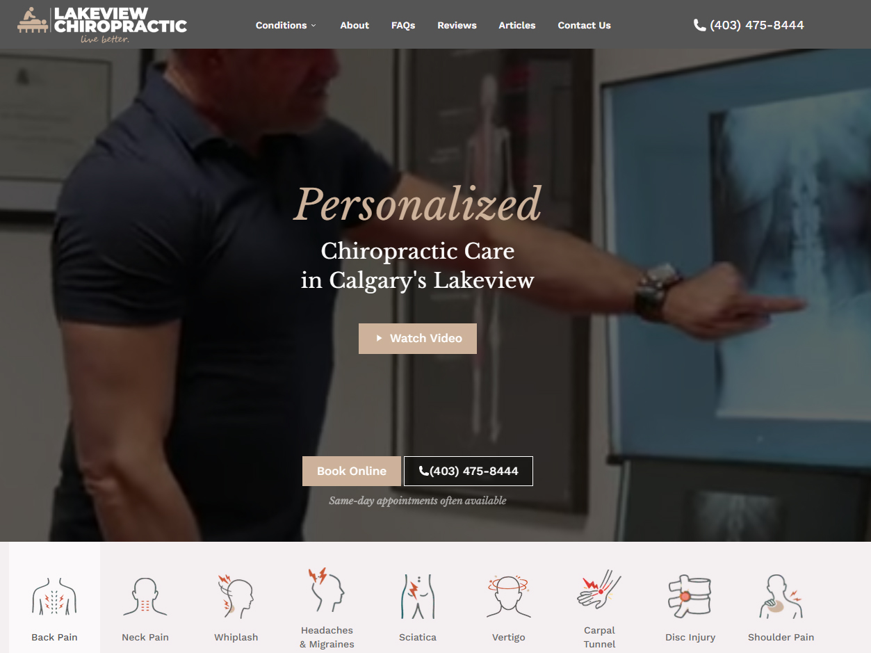 James Allen Calgary Website Design & Development